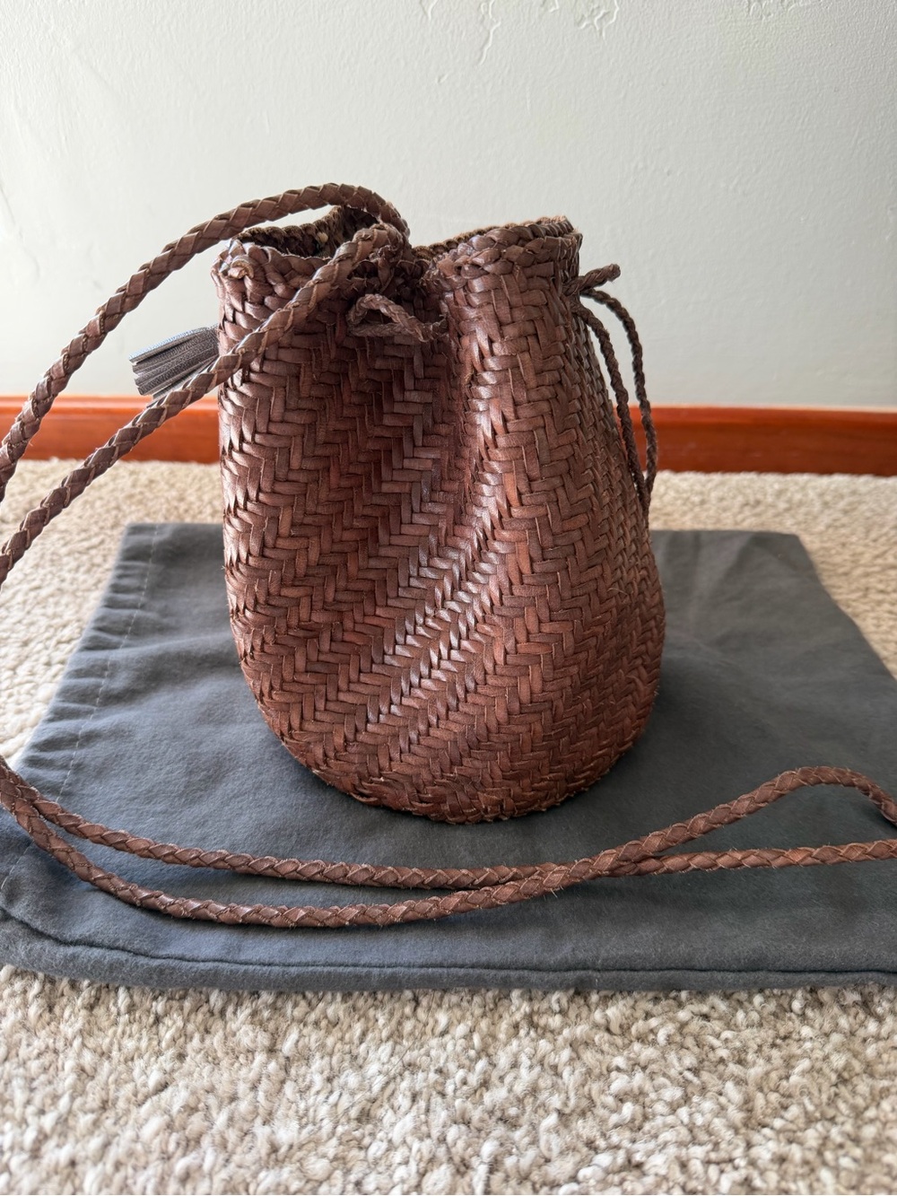 Dragon Diffusion Pompom Double Jump Bucket Bag